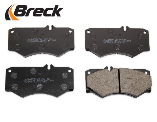 BRECK Bremsbelagsatz, Scheibenbremse
